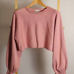 My Girl | NWT | Pink Crop Sweater